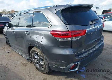 2018 Toyota Highlander Limited Platinum from USA, damaged, VIN 5TDYZRFH6JS264834